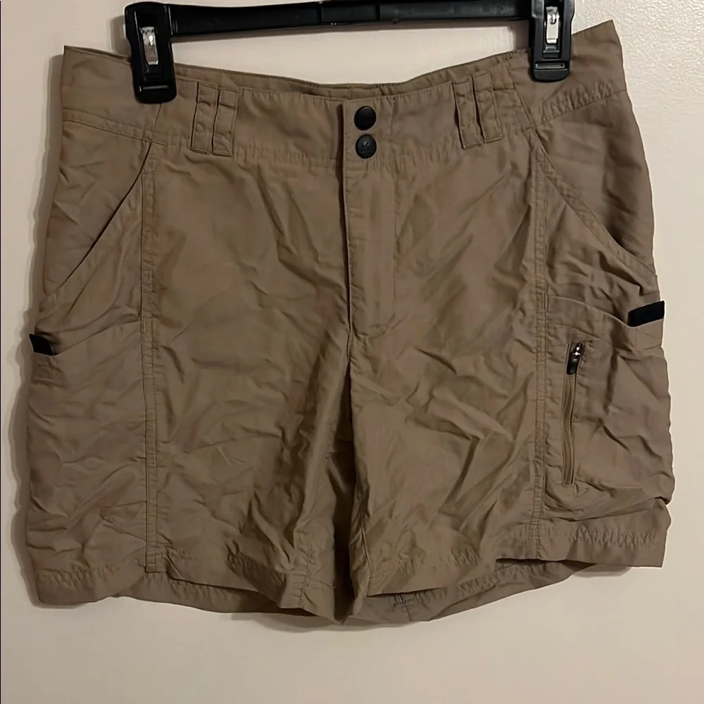 NWT REI‎ Sahara 7” Short W Raffia Size 6 Tan Hiking Outdoors Camping Gorpcore
